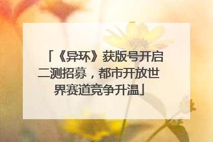 《异环》获版号开启二测招募，都市开放世界赛道竞争升温