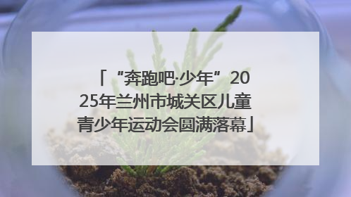 “奔跑吧·少年”2025年兰州市城关区儿童青少年运动会圆满落幕