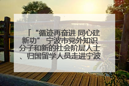 “循迹再奋进 同心建新功” 宁波市党外知识分子和新的社会阶层人士、归国留学人员走进宁波舟山港穿山港区