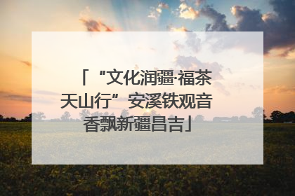“文化润疆·福茶天山行”安溪铁观音香飘新疆昌吉