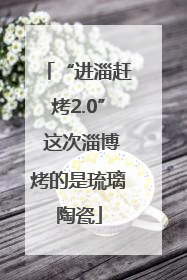 “进淄赶烤2.0” 这次淄博烤的是琉璃陶瓷