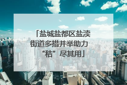 盐城盐都区盐渎街道多措并举助力“秸”尽其用