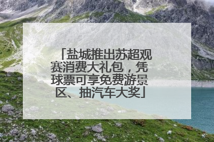 盐城推出苏超观赛消费大礼包，凭球票可享免费游景区、抽汽车大奖