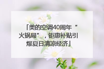 美的空调40周年“火锅局”，钜惠补贴引爆夏日清凉经济