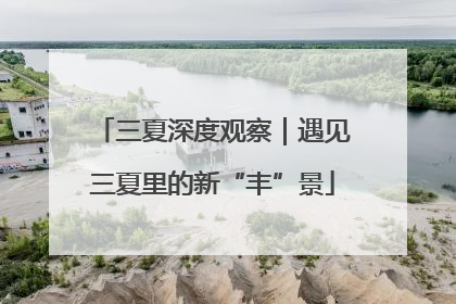 三夏深度观察｜遇见三夏里的新“丰”景