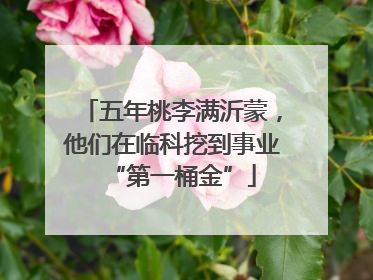 五年桃李满沂蒙，他们在临科挖到事业“第一桶金”
