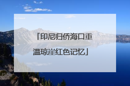 印尼归侨海口重温琼崖红色记忆