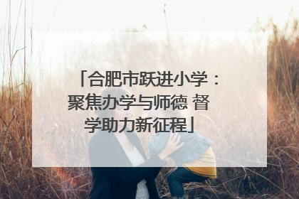 合肥市跃进小学：聚焦办学与师德 督学助力新征程