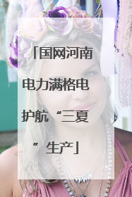 国网河南电力满格电护航“三夏”生产