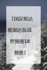 国足抵达雅加达备战世预赛18强赛