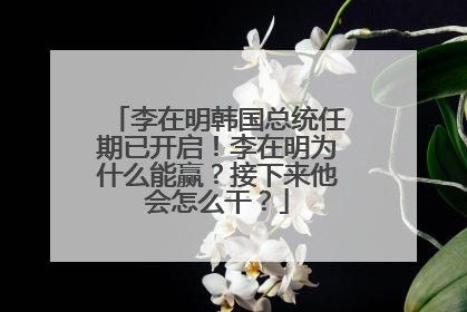 李在明韩国总统任期已开启！李在明为什么能赢？接下来他会怎么干？