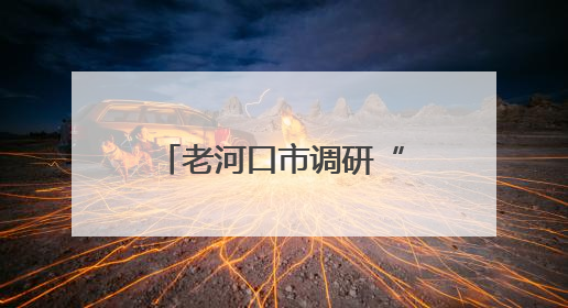 老河口市调研“润泽花开·童心护航”项目 推进儿童友好社区建设