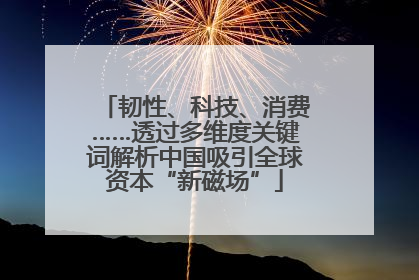 韧性、科技、消费……透过多维度关键词解析中国吸引全球资本“新磁场”