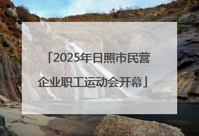2025年日照市民营企业职工运动会开幕