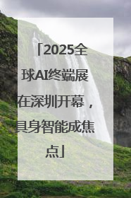 2025全球AI终端展在深圳开幕，具身智能成焦点