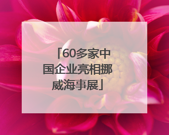 60多家中国企业亮相挪威海事展